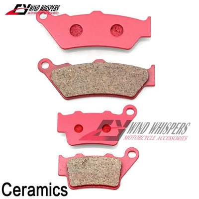 Ceramic Front Rear Brake Pads For BMW F650 93-12 F650CS 00-07 F650GS F650ST - Image 1 of 4