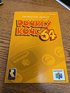 💥Donkey Kong 64 NUR Anleitung Manual! (Nintendo 64, N64) Original💥 - Bild 1 von 1