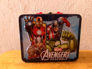 Marvel Avengers Assemble Metal Tin  Lunch Box - Picture 1 of 5