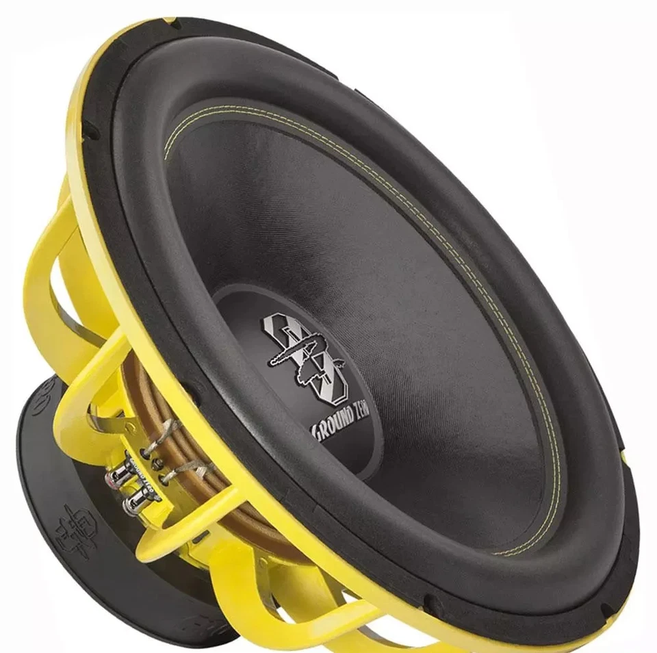 Ground Zero GZRW 46 SPL Subwoofer SPL 46cm 2000W 2x2Ohm Neu und OVP - Image 1 of 1