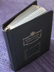 Colección de estampillas MNH/OG de las Naciones Unidas en álbum - Imagen 1 de 22