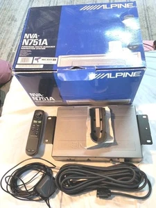 ALPINE - NVA-751A Sistema Avanzado de Navegación de Guía de Ruta *Caja Abierta ¡ENCONTRADO RARO! - Imagen 1 de 19
