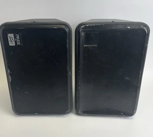 Pair of PEAVEY Impulse II 2-Way Compact Monitor Speaker System With Cases - Picture 1 of 5