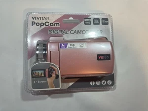 Vivitar PopCam Digital Camcorder, 48MP, Full HD 1080p Videokamera mit 3" Flip - Bild 1 von 3