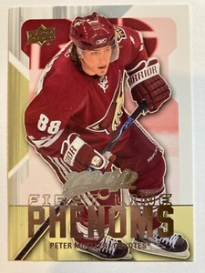 2008-09 UD MVP First Line Phenoms - PETER MUELLER #FL10 Arizona Coyotes