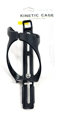 Ryder Kinetic Bicycle Bike Packing/Touring Water Bottle Cage, Adjustable, Black - Image 1 of 4
