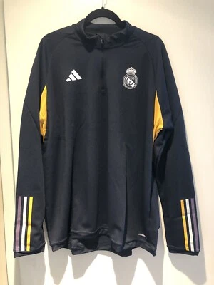 Real Madrid 23/24 Adidas Soccer LS Tiro Training 1/4 Zip Shirt 2XL jersey IB0873 - Image 1 of 4