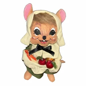 Annalee 8" HOPE Thanksgiving Holiday Mouse with Fruit, 2012 - Picture 1 of 5