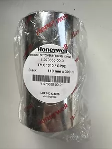 Honeywell Intermec TMX1310 / GP02 Thermal Ribbon 110mm x 300m Black - Picture 1 of 2