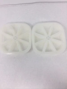 Vintage Tupperware 1468 Stackable Ice Cube Trays Lot Of 2 USED~GREAT~CONDITION - Picture 1 of 6