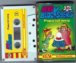 MC Bibi Blocksberg - Folge 20 Papa ist weg Rotrücken Kiosk altes Cover EA - Imagen 1 de 1