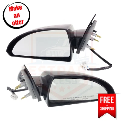 Juego de 2 espejos retrovisores Kool Vue para Chevrolet Impala LS 2006-2013, LT, LTZ, policía Foto 1 de 4