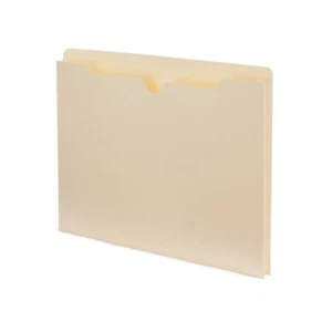 MyOfficeInnovations Paper Stock File Jacket 1" Expansion Ltr Manila 50/CT 541092 - Picture 1 of 3