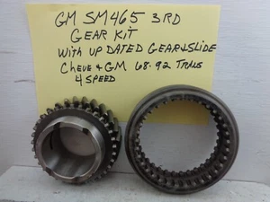 GM SM465 3a MARCHA ACTUALIZADO SIN PUENTE 3-4 MANGAS 68-92 C10-C20-C30 NUEVO - Imagen 1 de 4