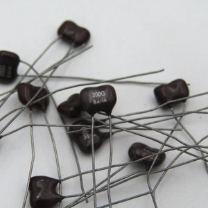 ( 10 PCS ) 200pF 500V 5% Mica Dipped Capacitor Saha - Picture 1 of 2