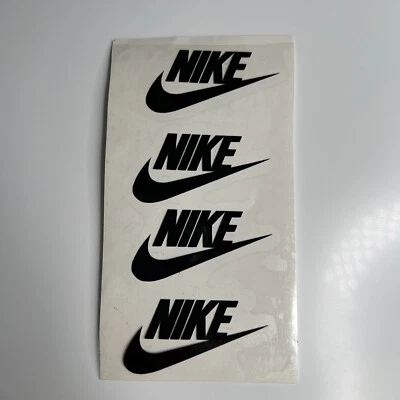 Swoosh Nike Heat Transfer Pack de 4 Iron On Logo 2" elige tu color deportes hágalo usted mismo Foto 1 de 2