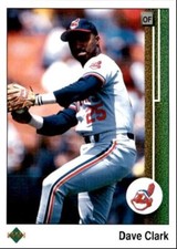 1989 Upper Deck Dave Clark Cleveland Indians #517