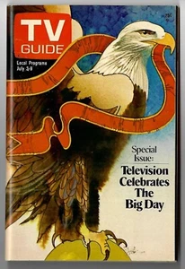 JULY 1976 TV GUIDE BICENTENNIAL CELEBRATION ISSUE    No Mailing Label - Picture 1 of 1