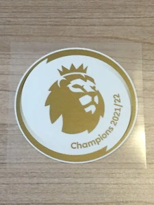 Patch Badge officiel Premier League Anglaise champion man city 21-22 vendeur pro - Foto 1 di 1