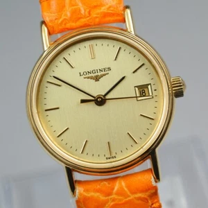 *EXC+5* Longines Grand Classic L4.220.2 Gold Dial Quartz Women's Watch - Picture 1 of 10