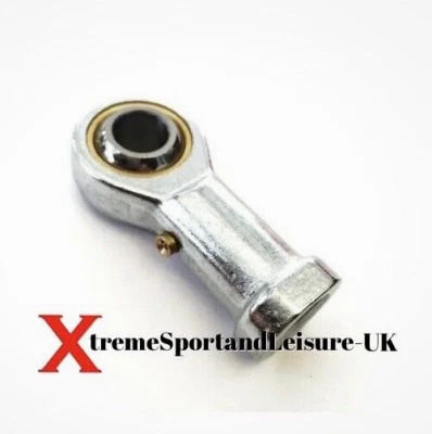 M8 8mm ROSCA DERECHA HEMBRA ROSA JUNTA DE PISTA EXTREMO DE VARILLA COMPLETA CON CONTRATUERCA - Imagen 1 de 4