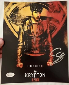 CAMERON CUFFE SIGNED 8X10  PHOTO KRYPTON SUPERMAN JSA COA Autograph DC - Photo 1 sur 1