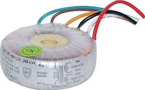 Powertran 30VA Toroidal Transformer - M 4915B - 240/15+15 - Picture 1 of 1