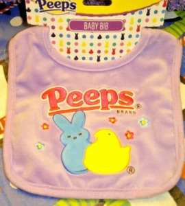 PEEPS BABY BIB NEW SO ADORABLE! - Picture 1 of 1