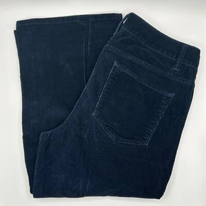 Sonoma Life + Style Blue Corduroy Bootcut Womens Sz 8 Casual Business Casual - Picture 1 of 8