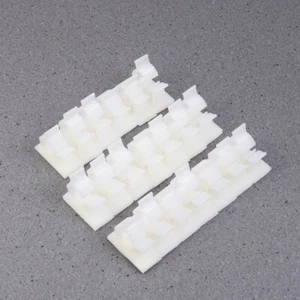 20 Pcs Clip De Gestion Des Câbles Organisateur Fil Auto-adhésif Porte-parcours - Afbeelding 1 van 11