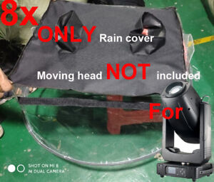8x Outdoor Rain Cover for 1500W 1200W Spot moving head lights DJ Disco Show Coat