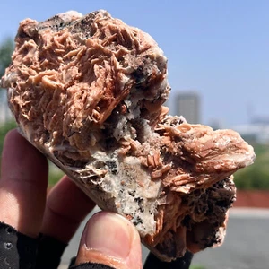 310G Rare Natural Barite ＆Galena/Cerusite mineral crystal Specimen Healing - Picture 1 of 14