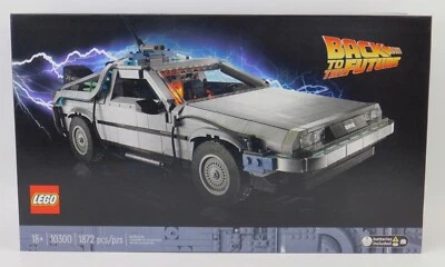 Lego Back to the Future Delorean 10300 Time Machine 1872 pcs New in Box - Image 1 of 4