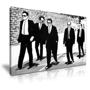 Reservoir Hunde Film Leinwand Kunstdruck gerahmt ~ weitere Größen - Bild 1 von 1