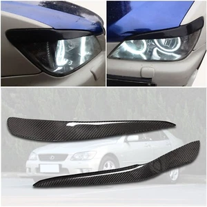 Párpados de cejas de fibra de carbono real para Lexus IS IS200 IS300 Altezza XE10 C# - Imagen 1 de 6