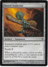 Runed Stalactite *Common* Magic MtG x1 Lorwyn SP