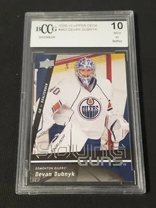 2009-10 Upper Deck Hockey Series 2 Devan Dubnyk Young Guns #462 BCCG 10 #ML - Picture 1 of 11
