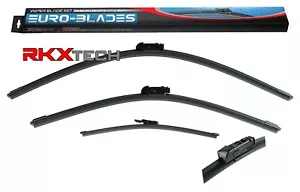 RKX Front + Rear Windshield Wiper Blades Set 24+20+13 for Land Rover Discovery - Foto 1 di 6