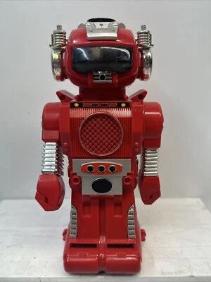 Magic Mike II Robot Red Vintage 1984 New Bright For Parts Repair Talking Smoking - Image 1 of 4