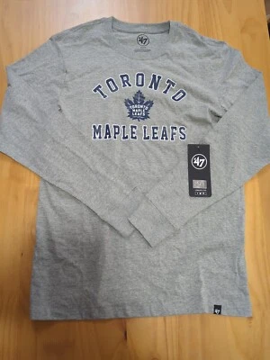 TORONTO MAPLE LEAFS '47 Brand Full Sleeve Shirt Medium M New NWT Mens - Image 1 of 2