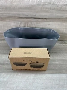 Slow Cooker Silicone Liner, 7-8 Qt Crockpot and Slow Cookers Compatible New - Picture 1 of 10
