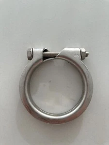Stainless Steel Pipe Clamp Exhaust System 3 5/32-3 3/8in Universal Volvo - Picture 1 of 1