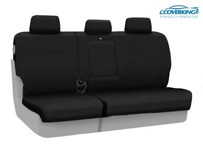 Coverking Ballistic Rear Custom Tailored Seat Covers for Ford F Series - Image 1 of 4