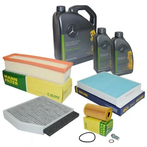 Filterkit für MERCEDES C-KLASSE W205 C180 C200 BlueTEC /d mit 7L ORIGINAL 229.52 - Bild 1 von 1
