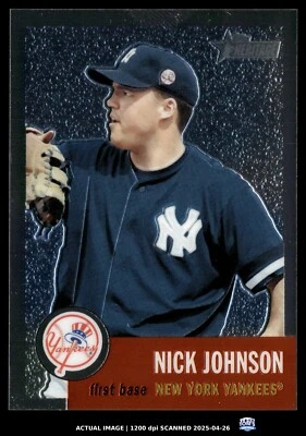 Topps Heritage 2002 #THC62 Nick Johnson #/553 Yankees de Nueva York Foto 1 de 3