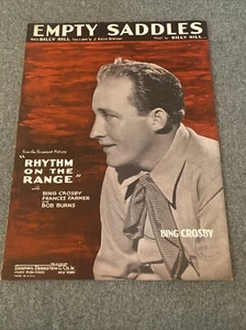 "Leere Sättel" Noten Bing Crosby von Billy Hill 1937 - Bild 1 von 2