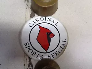 Vintage St. Louis 1961 Chicago Cardinals Sports Special 4" Round Decal Sticker - Picture 1 of 4