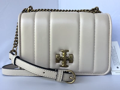 Nuevo Bolso de Hombro Tory Burch Kira Cadena Brie Bandolera Foto 1 de 4