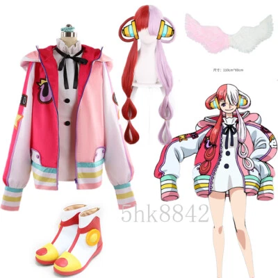 Anime Juegos con disfraces Rojo Uta Halloween Fiesta Disfraz Traje Vestido Abrigo Foto 1 de 4