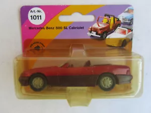 Siku 1011 - 1:55 - Mercedes Benz 500 SL Cabriolet en EMBALAJE ORIGINAL - Imagen 1 de 3